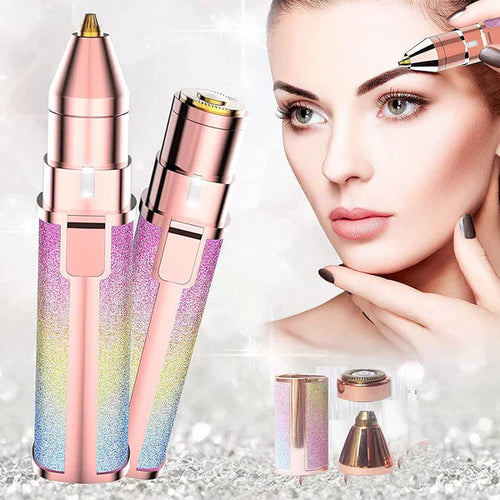 DEPILADOR FACIAL Y CEJAS 2 EN 1