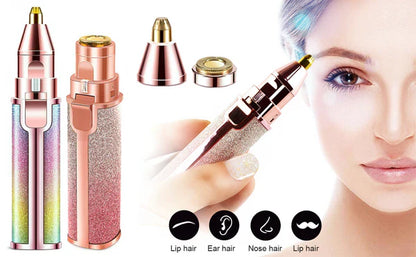 DEPILADOR FACIAL Y CEJAS 2 EN 1